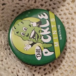 Collectible tin🥒 pickle mints 🥒
